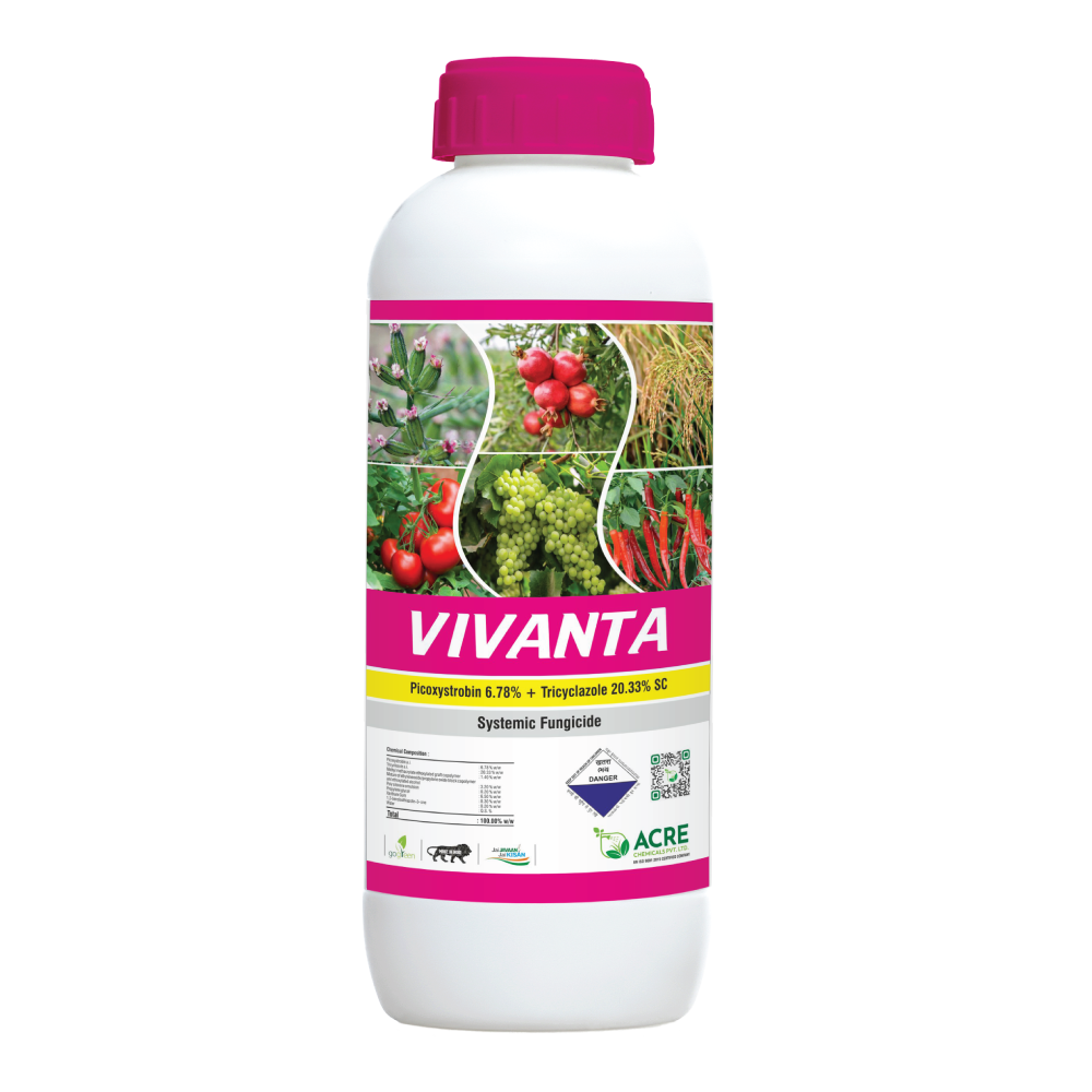 Picoxystrobin 6.78% + Tricyclazole 20.33% SC